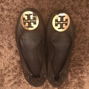 Bundle of 2 pair of Tory Burch Reva flats